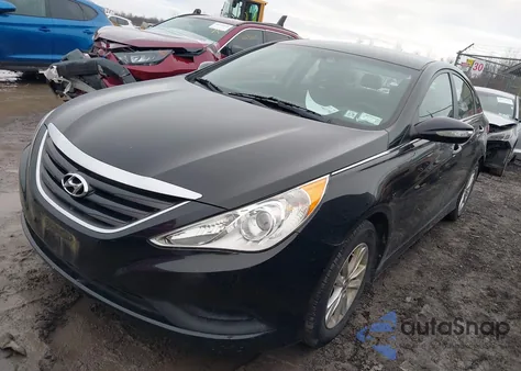 2014 Hyundai Sonata Gls from USA, damaged, VIN 5NPEB4AC2EH912901